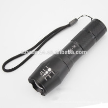 Zoomable XML-T6 LED Linterna Antorcha Zoom Lámpara Luz Negro MT